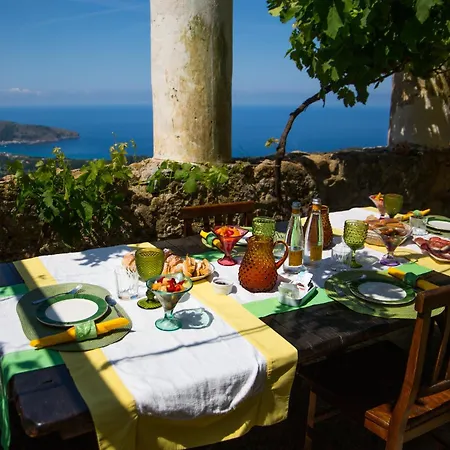 Il Castello Di San Sergio Couette-café Centola